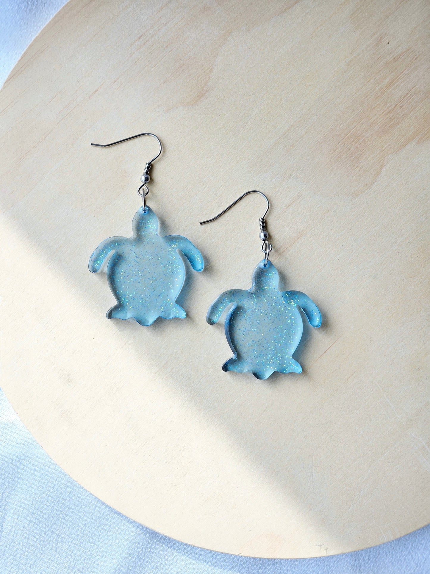 Boucle d'oreille Tortue