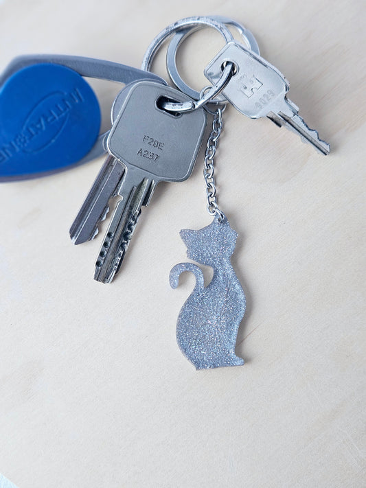 Porte-clés chat